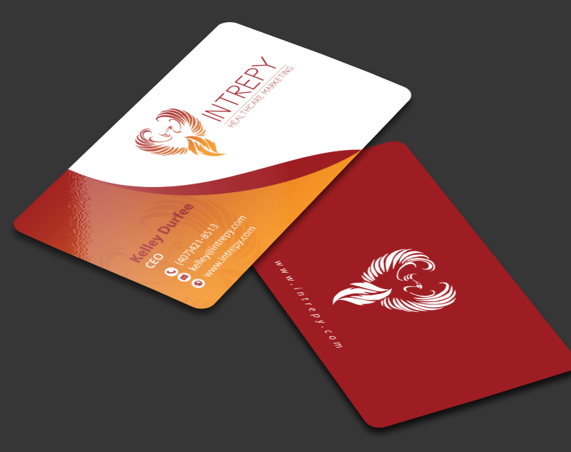 Design de Carte de Visite par chandrayaan.creative pour Intrepy Healthcare Marketing | Design #12046913