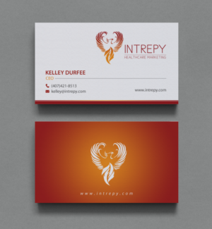 Diseño de Tarjeta de Presentación por chandrayaan.creative para Intrepy Healthcare Marketing | Diseño: #12046914