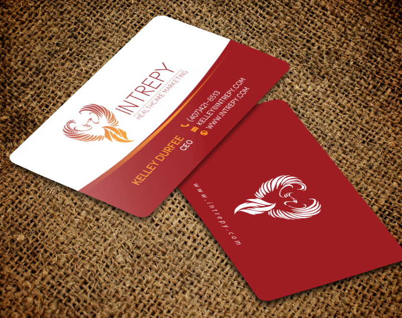 Business Card Design by chandrayaan.creative for Intrepy Healthcare Marketing | Design #12052234