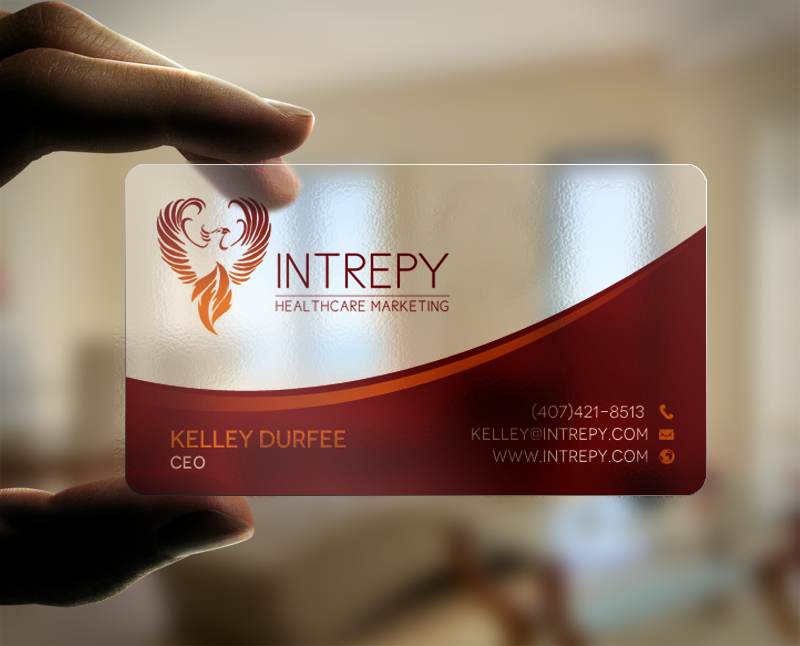 Business Card Design by chandrayaan.creative for Intrepy Healthcare Marketing | Design #12052375