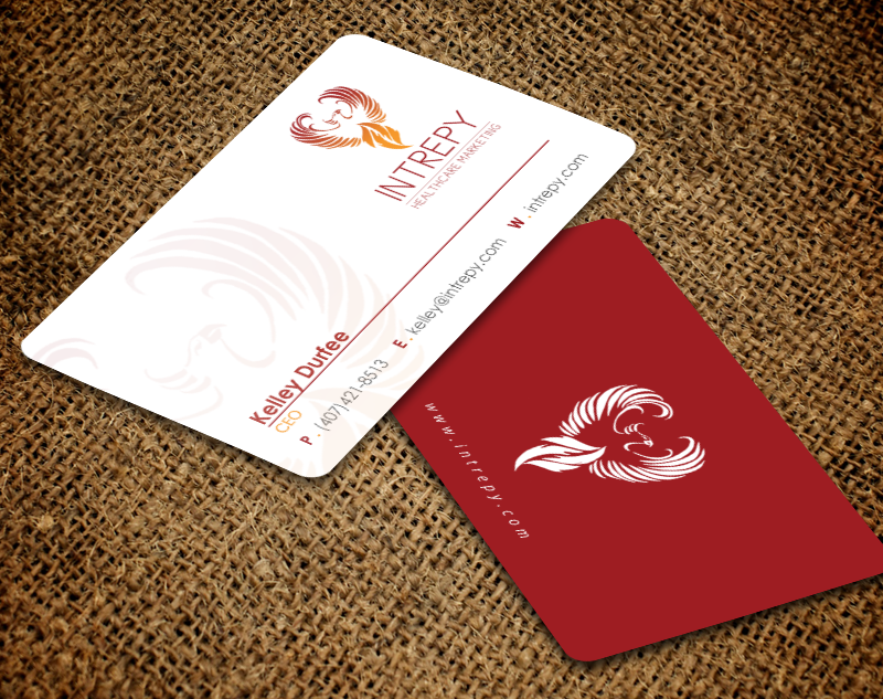 Business Card Design by chandrayaan.creative for Intrepy Healthcare Marketing | Design #12136264