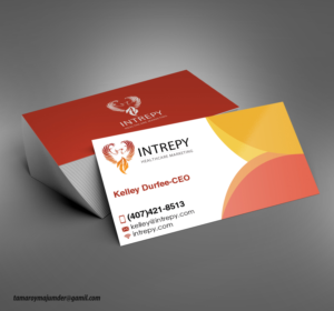 Design de Carte de Visite par Tama R.M pour Intrepy Healthcare Marketing | Design : #12047115