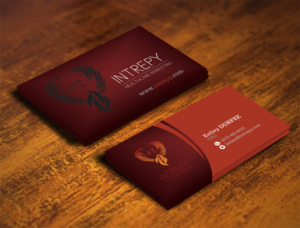 Business Card Design by alhemique1 for Intrepy Healthcare Marketing | Design: #12048186