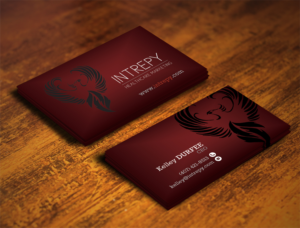 Business Card Design by alhemique1 for Intrepy Healthcare Marketing | Design: #12048193