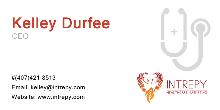 Business Card Design by Shan for Intrepy Healthcare Marketing | Design #12049172