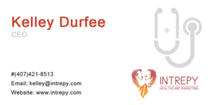 Design de Carte de Visite par Shan pour Intrepy Healthcare Marketing | Design : #12049172