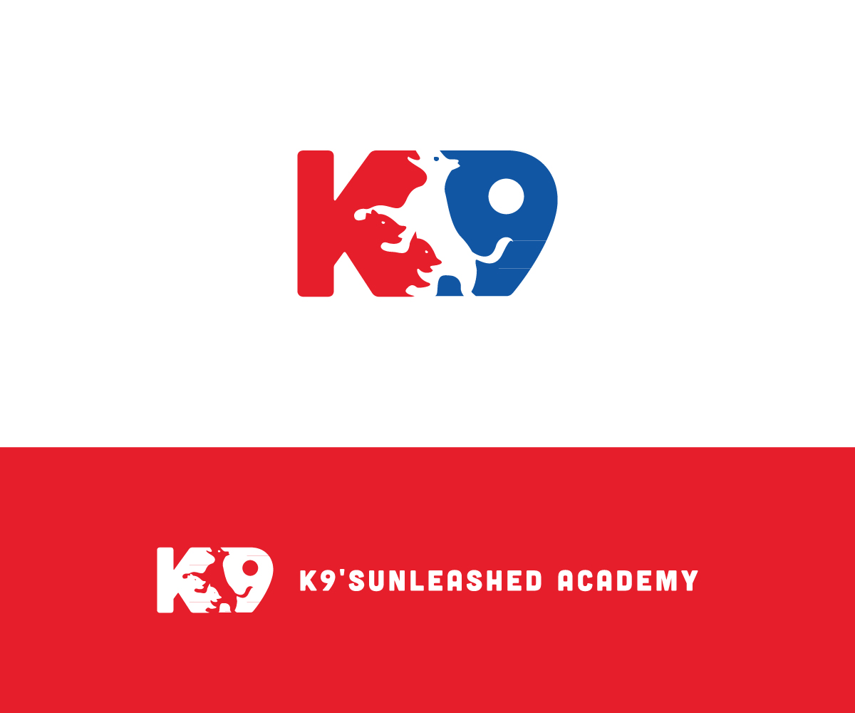 Logo Design by Azus for K9's Unleashed Academy | Design #12082275