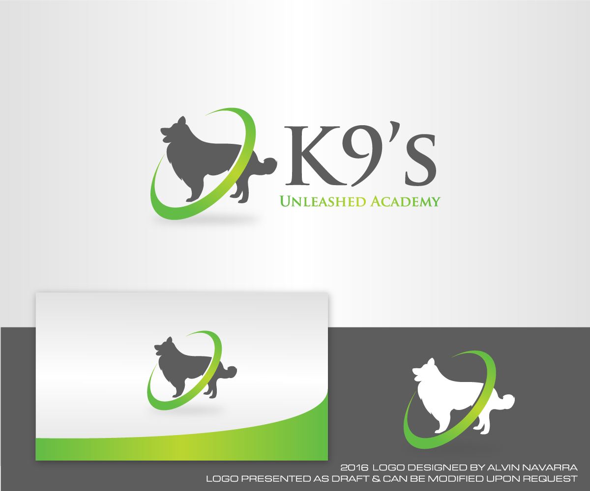 Logo Design by alvinnavarra for K9's Unleashed Academy | Design #12150446