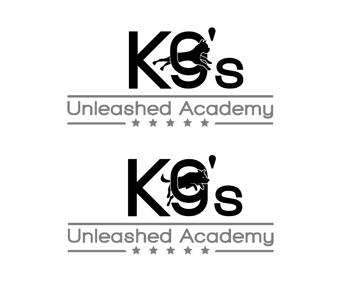 Logo Design by El Ojo creativo for K9's Unleashed Academy | Design #12187950