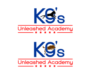 Logo Design by El Ojo creativo for K9's Unleashed Academy | Design: #12187952