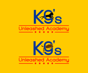Logo Design by El Ojo creativo for K9's Unleashed Academy | Design: #12187954