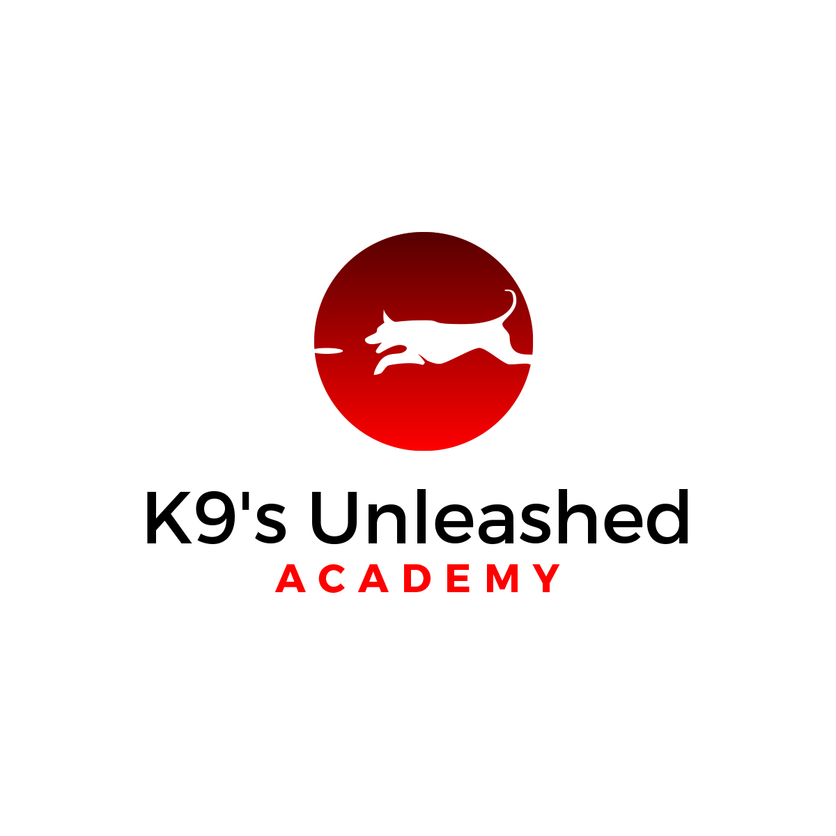 Logo Design by Roland Hawk for K9's Unleashed Academy | Design #12044966