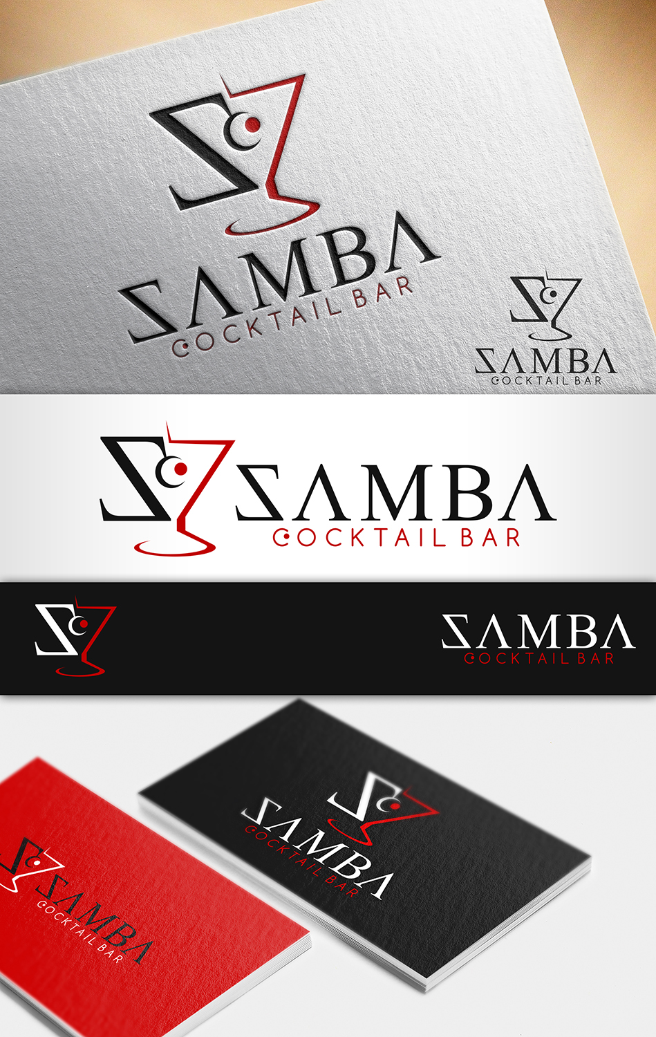 Diseño de Logo por nivleik para Samba Cocktailbar | Diseño #12030282