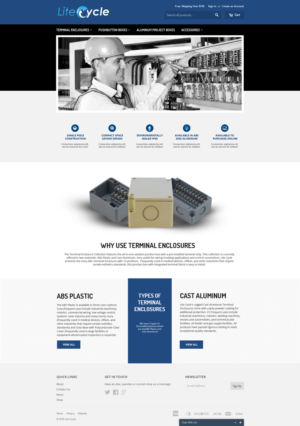 Landing Page-Design von jeckx2 für Lite Cycle LLC | Design: #12091024