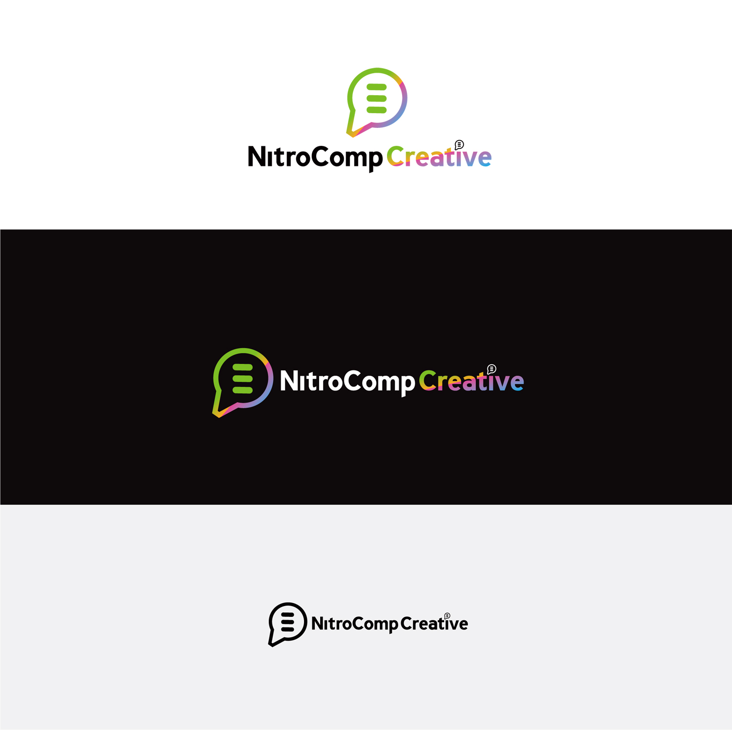 Logo Design by CanDoDesign for NitroComp Creative | Design #12076582