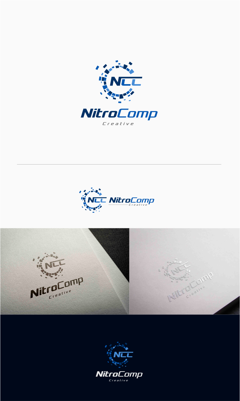 Logo Design by artswolf for NitroComp Creative | Design #12099054