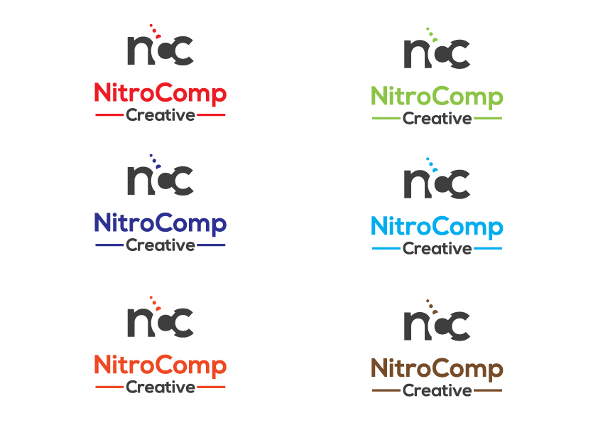 Diseño de Logo por Sada Lal 2021 para NitroComp Creative | Diseño #12040795