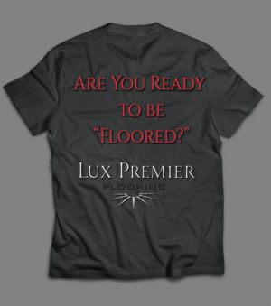 Work T-shirt for our flooring installers to wear on the jobs | T-shirt Design by debraannainsworth