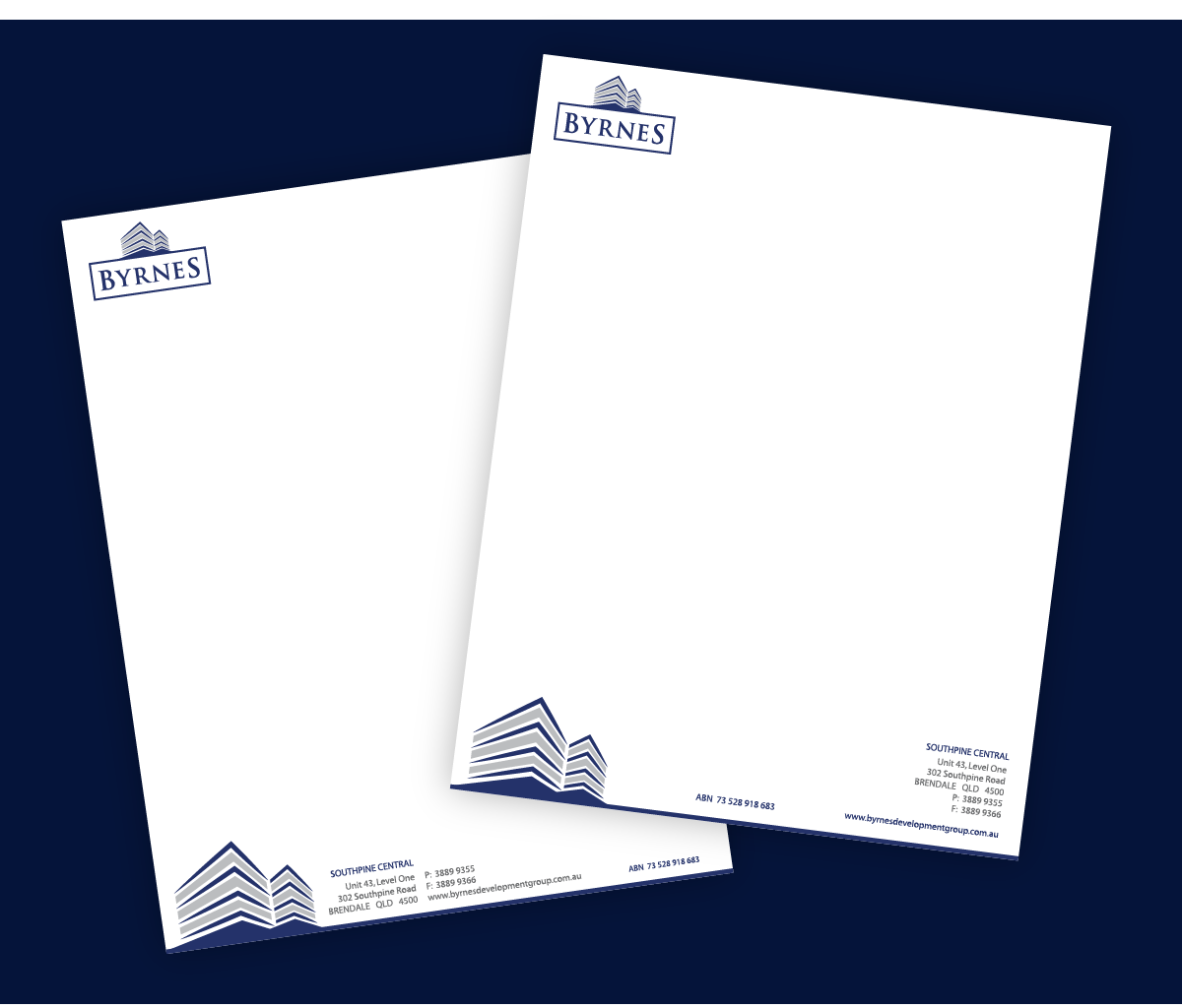 Diseño de Membrete por wolf para BYRNES DEVELOPMENT GROUP (AUST) PTY LTD | Diseño #2400867