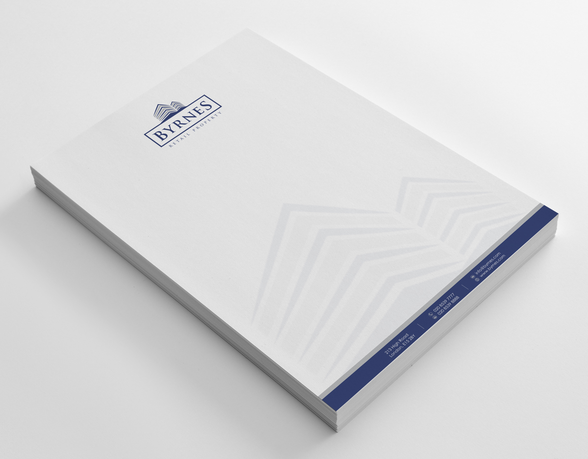Diseño de Membrete por logodentity para BYRNES DEVELOPMENT GROUP (AUST) PTY LTD | Diseño #2375846
