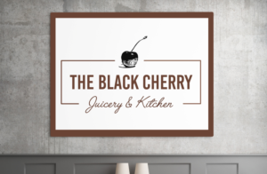 Logo Design by GLDesigns for The Black Cherry Juicery and Kitchen | Design: #12033140