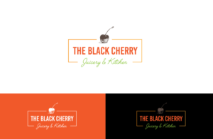 Logo Design by GLDesigns for The Black Cherry Juicery and Kitchen | Design: #12033141