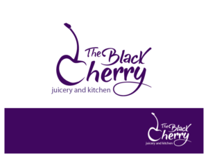 Logo Design by sanjaya for The Black Cherry Juicery and Kitchen | Design: #12042731