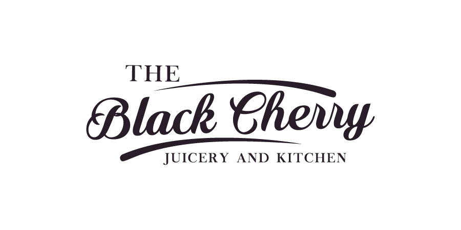 Logo Design by debdesign for The Black Cherry Juicery and Kitchen | Design #12045917