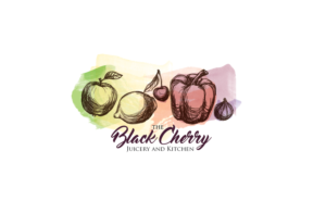 Logo Design by sloggi for The Black Cherry Juicery and Kitchen | Design: #12034165