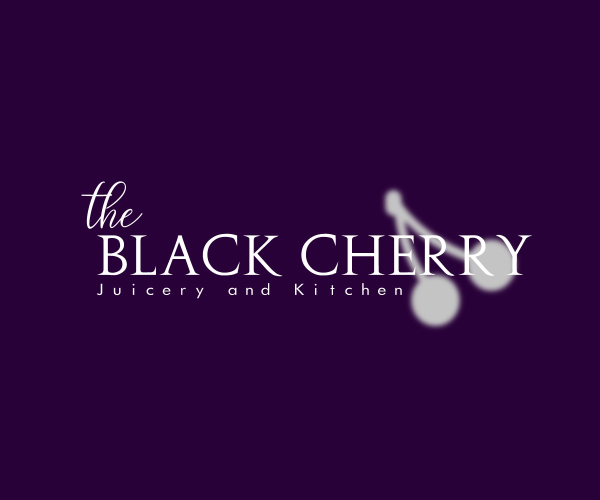 Logo Design by Madebyshunu for The Black Cherry Juicery and Kitchen | Design #12061104