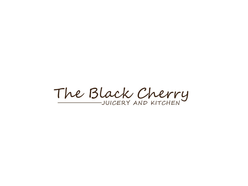 Logo Design by jewelahmed913 for The Black Cherry Juicery and Kitchen | Design #12067358