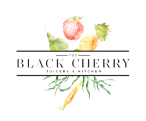 Logo Design by helgabrunner2 for The Black Cherry Juicery and Kitchen | Design: #12066250