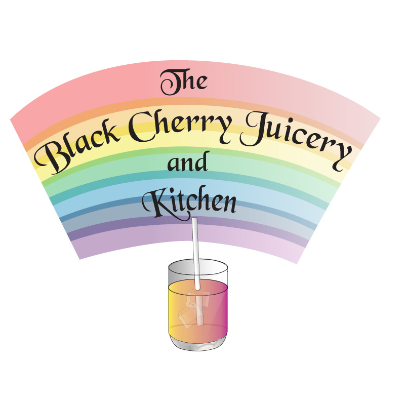 Logo Design by ktgrandy for The Black Cherry Juicery and Kitchen | Design #12044191
