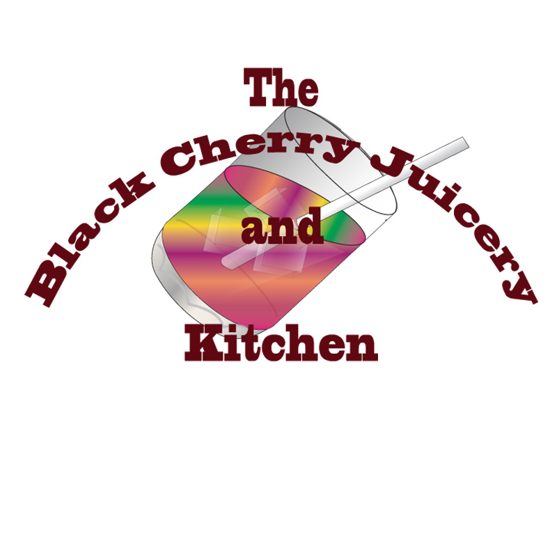 Logo Design by ktgrandy for The Black Cherry Juicery and Kitchen | Design #12071795