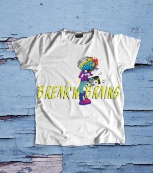 BREAK'N BRAINS - RUN DMC ATTITUDE | T-Shirt-Design von Irina 