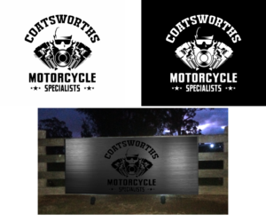 Logo Design by moisesf for Coatsworths Motorcycle Specialists | Design #12097317