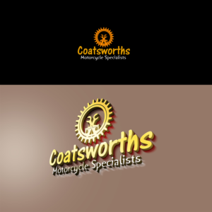 Logo Design by saifuldesign for Coatsworths Motorcycle Specialists | Design #12034662