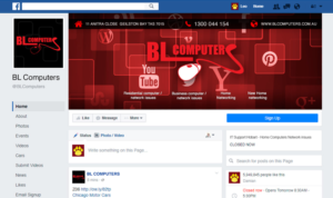 Facebook-Design von lionx für BL Computers | Design: #12056718