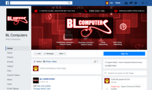 Facebook-Design von lionx für BL Computers | Design: #12056719
