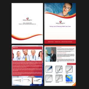 modern sell sheet design