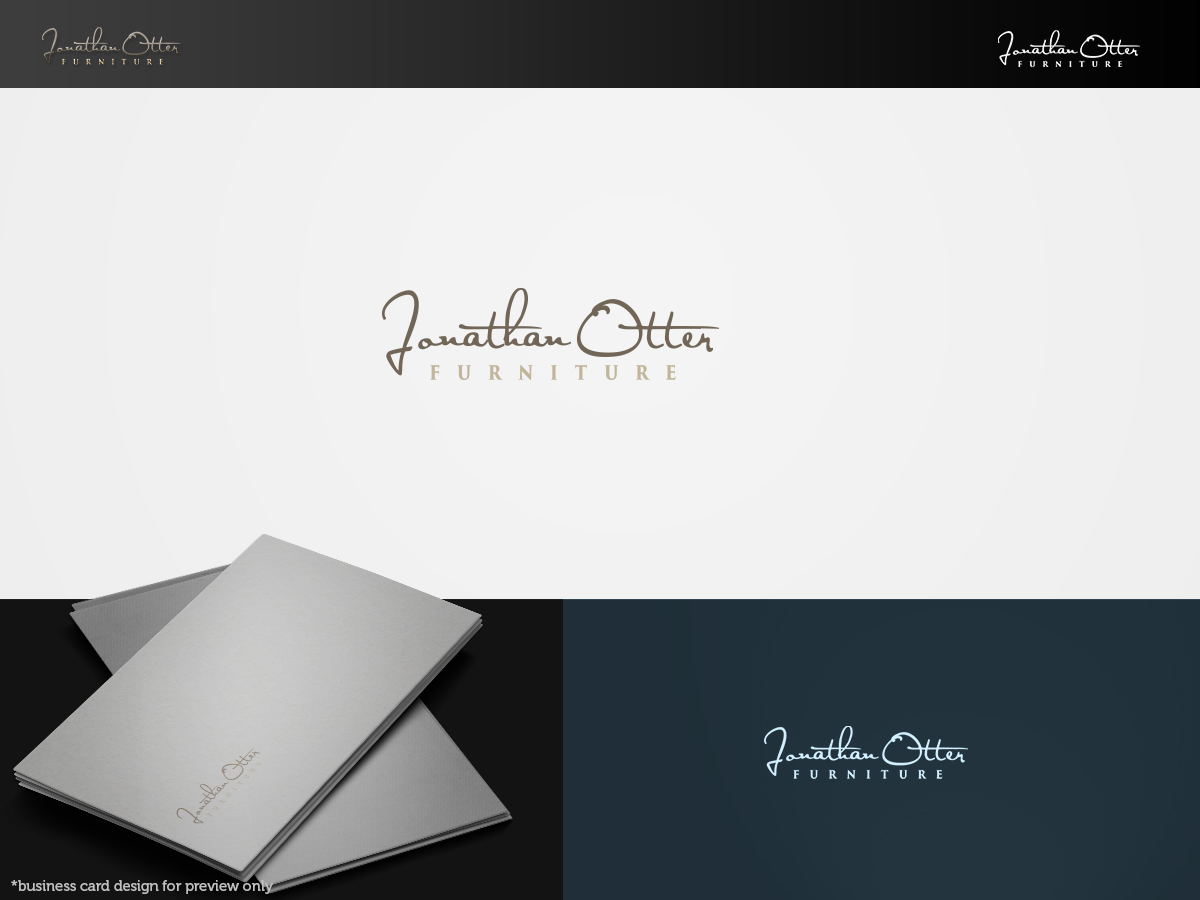 Logo Design by ArtSamurai for Jonathan  Otter - Furniture Maker | Design #12036035
