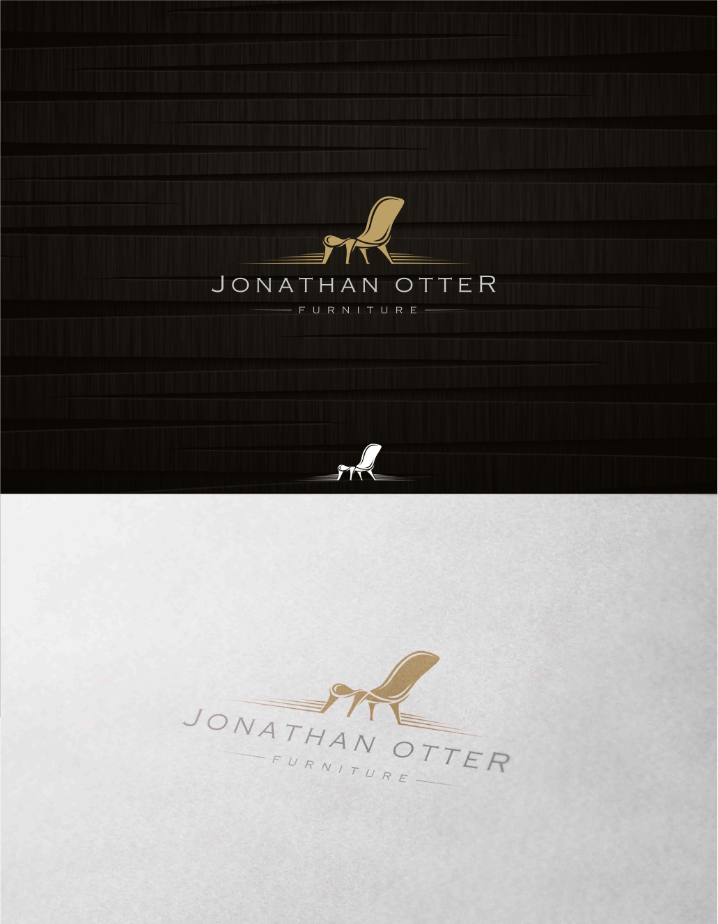 Logo Design by artswolf for Jonathan  Otter - Furniture Maker | Design #12099114