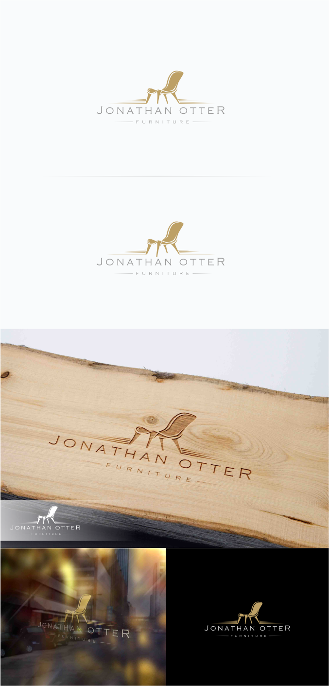 Logo Design by artswolf for Jonathan  Otter - Furniture Maker | Design #12105835
