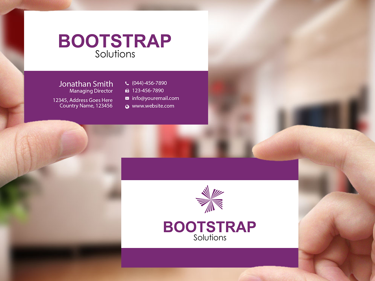 Visitenkarten-Design von Creations Box 2015 für dieses Projekt | Design #12061973