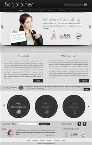 Web Design par pb pour ce projet | Design : #515797