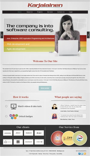 Web Design par pb pour ce projet | Design : #515802