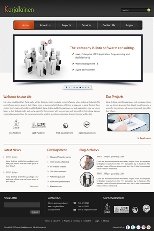 Web Design par pb pour ce projet | Design : #515803