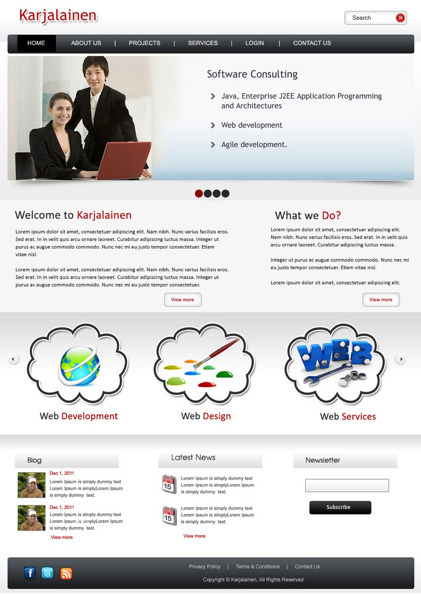 Web Design par pb pour ce projet | Design #516064