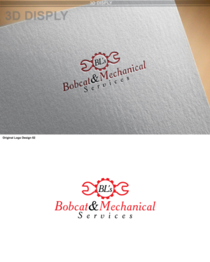 Logo Design by tracy231976 for BL,s Bobcat And Mechanical Services | Design: #12030192
