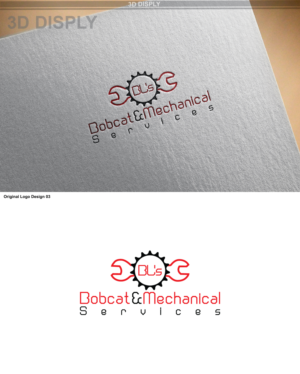Logo Design by tracy231976 for BL,s Bobcat And Mechanical Services | Design: #12030194
